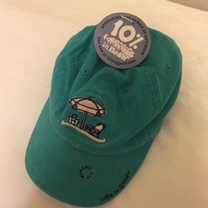 NWT life is good cap